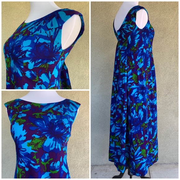 🌺”Hale Muu” Vintage Hawaiian Dress MuuMuu XS - Picture 5 of 8